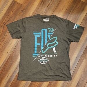 Fox Men's Gray T-Shirt